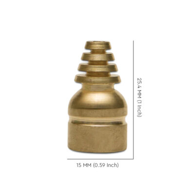 BRASS CONICAL STUD 3Pcs. - Image 3