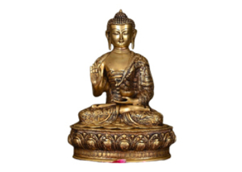 BRASS BUDDHA 13×22